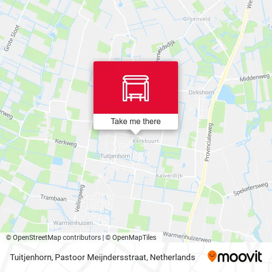 Tuitjenhorn, Pastoor Meijndersstraat map