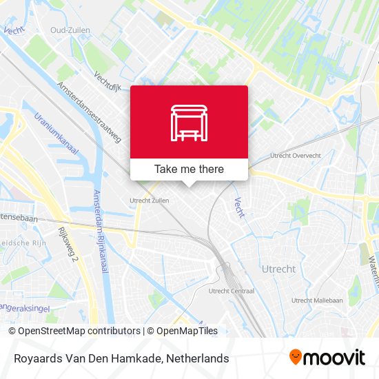 Royaards Van Den Hamkade map