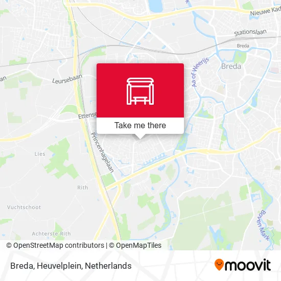 Breda, Heuvelplein map