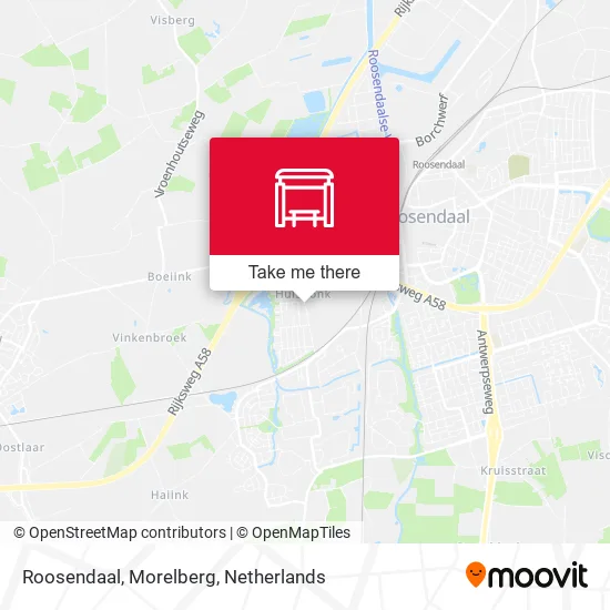Roosendaal, Morelberg map
