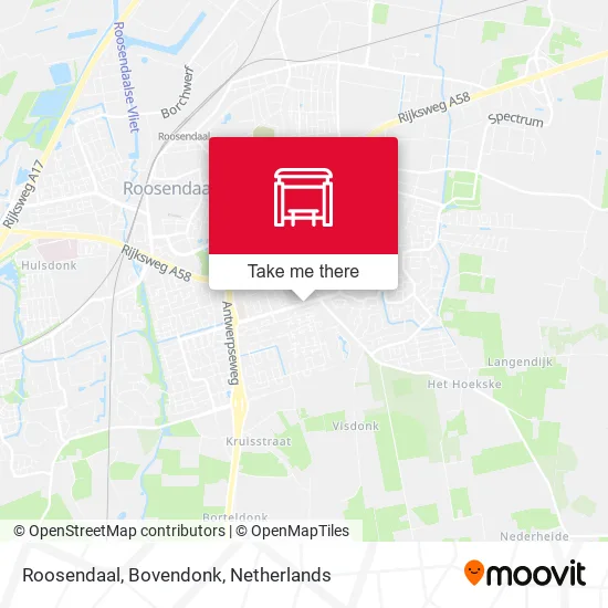 Roosendaal, Bovendonk map