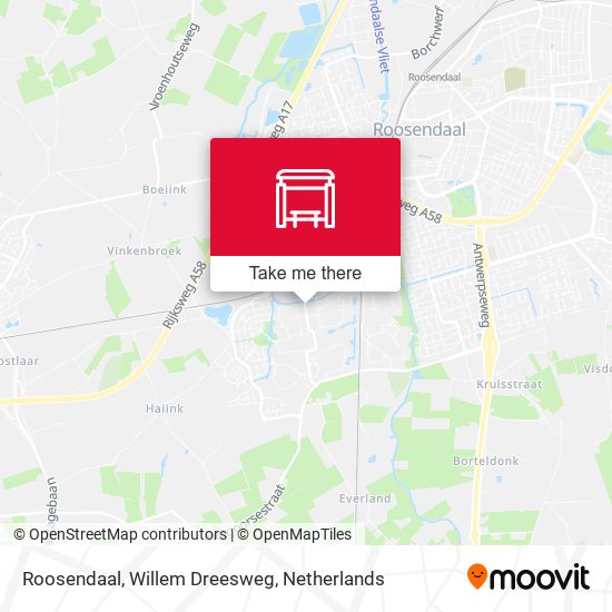 Roosendaal, Willem Dreesweg map