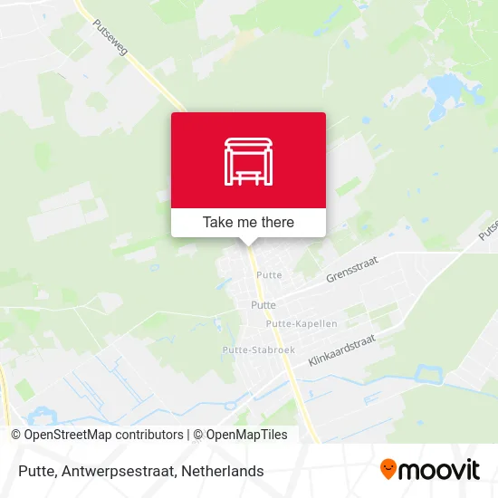 Putte, Antwerpsestraat map