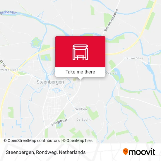 Steenbergen, Rondweg map