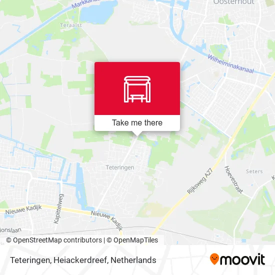 Teteringen, Heiackerdreef map
