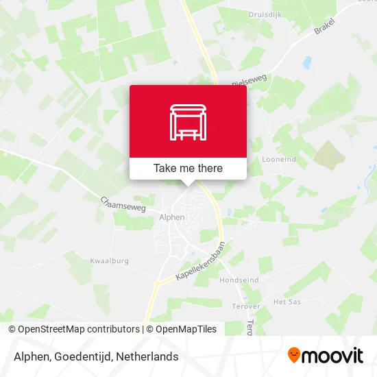 Alphen, Goedentijd map