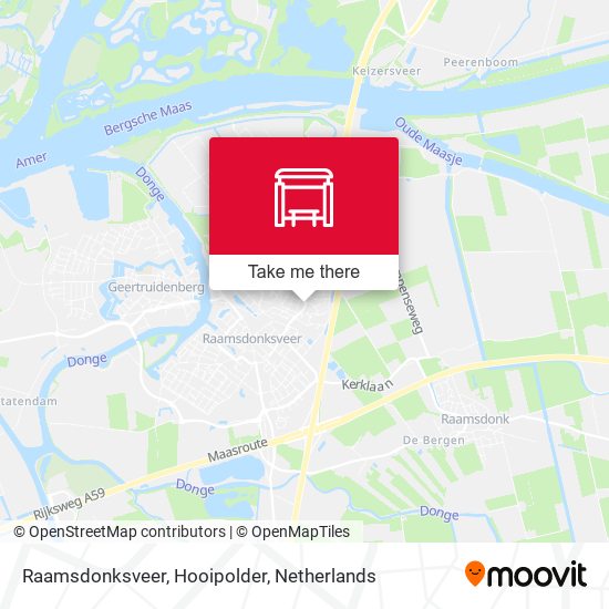 Raamsdonksveer, Hooipolder map