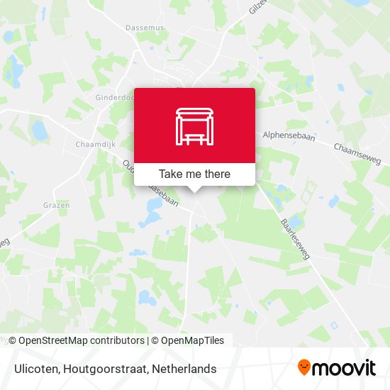Ulicoten, Houtgoorstraat map