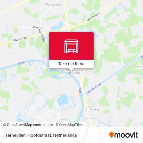 Terheijden, Hoofdstraat map