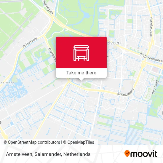 Amstelveen, Salamander map