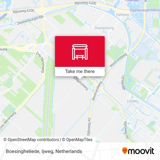 Boesingheliede, Ijweg map