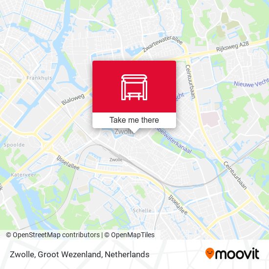 Zwolle, Groot Wezenland map