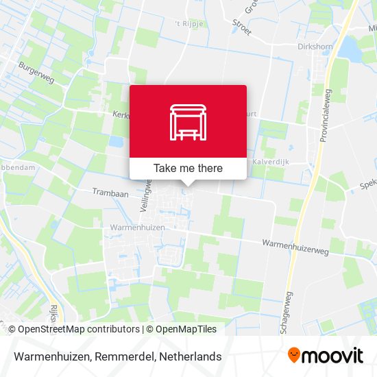 Warmenhuizen, Remmerdel map