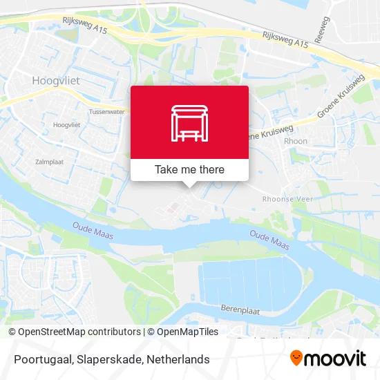 Poortugaal, Slaperskade map