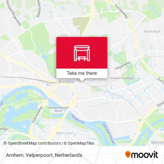 Arnhem, Velperpoort map