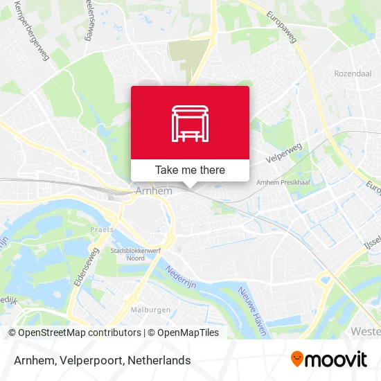 Arnhem, Velperpoort map
