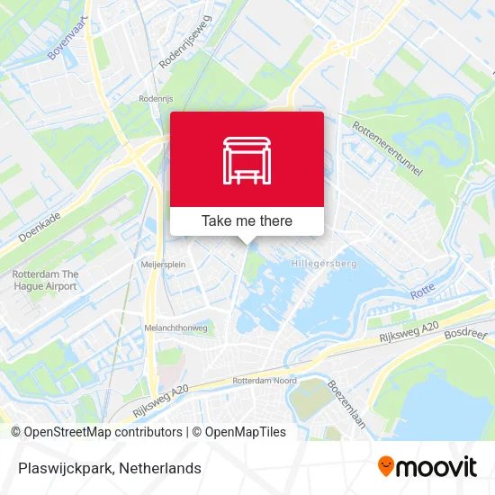 Plaswijckpark map