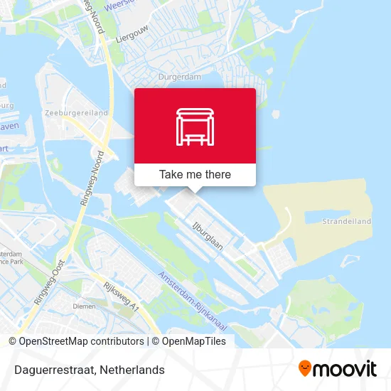 Daguerrestraat map