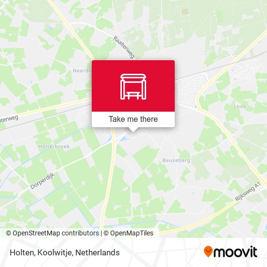 Holten, Koolwitje map