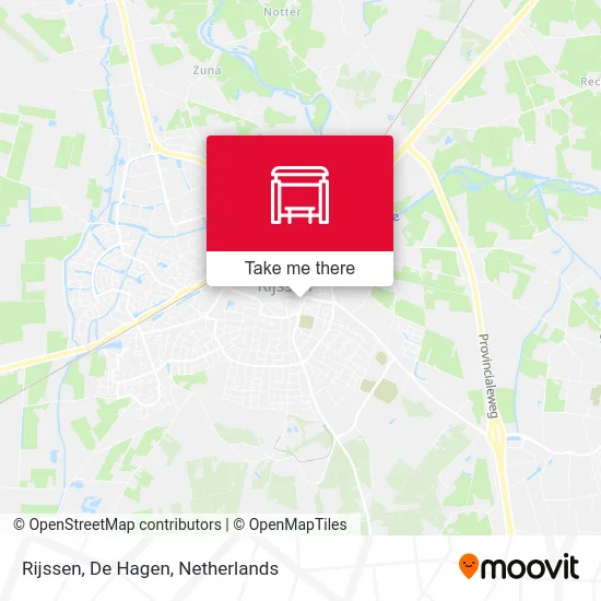 Rijssen, De Hagen map