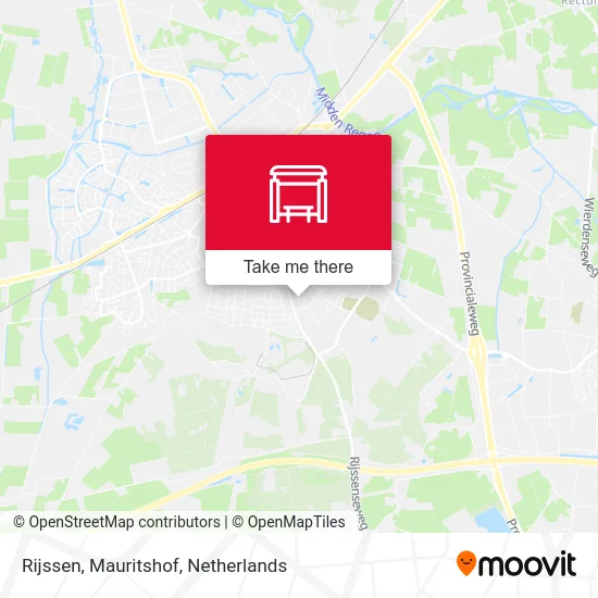 Rijssen, Mauritshof Karte