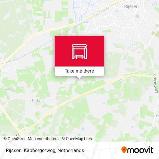 Rijssen, Kapbergerweg Karte