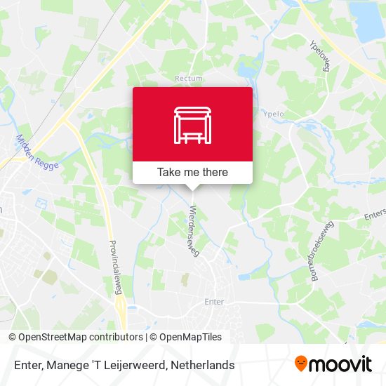Enter, Manege 'T Leijerweerd map