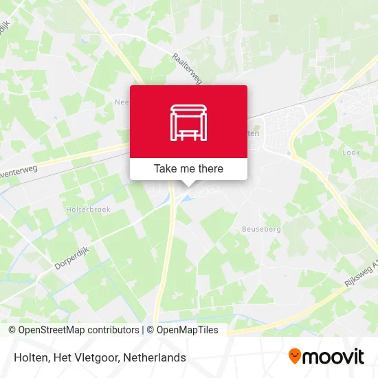 Holten, Het Vletgoor map