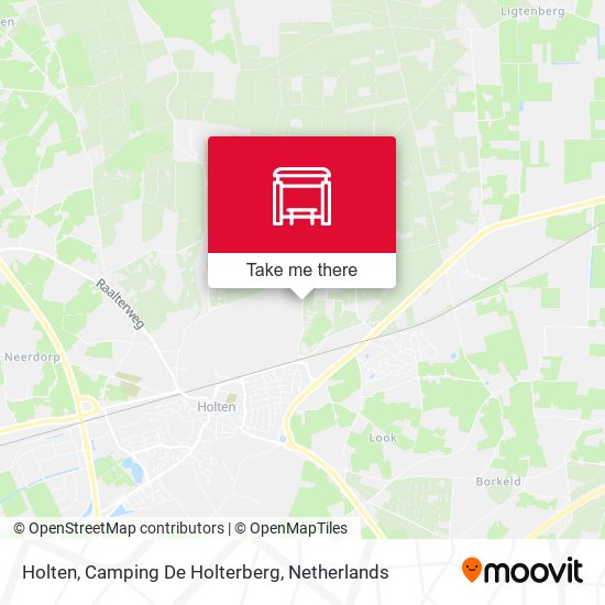 Holten, Camping De Holterberg map