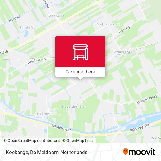 Koekange, De Meidoorn map