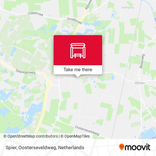 Spier, Oosterseveldweg map
