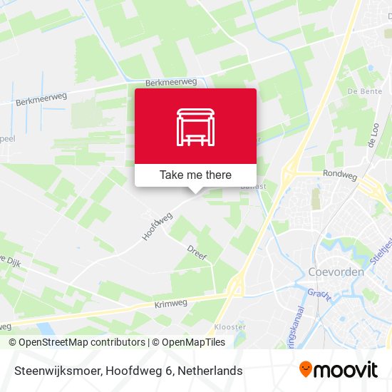 Steenwijksmoer, Hoofdweg 6 map
