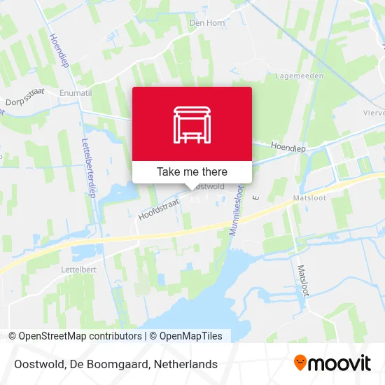 Oostwold, De Boomgaard map