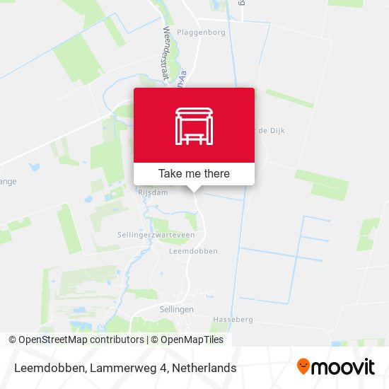 Leemdobben, Lammerweg 4 map