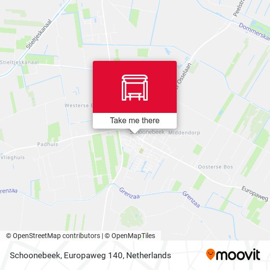 Schoonebeek, Europaweg 140 map