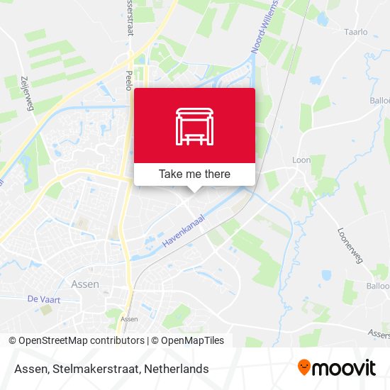 Assen, Stelmakerstraat map