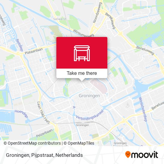 Groningen, Pijpstraat map