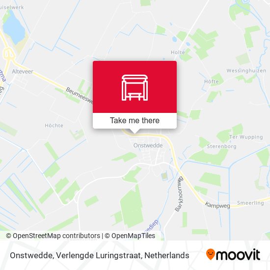 Onstwedde, Verlengde Luringstraat map