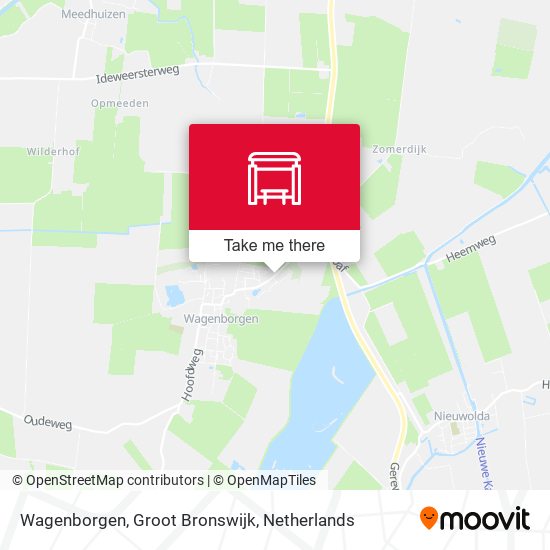 Wagenborgen, Groot Bronswijk map