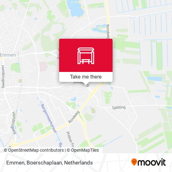 Emmen, Boerschaplaan map