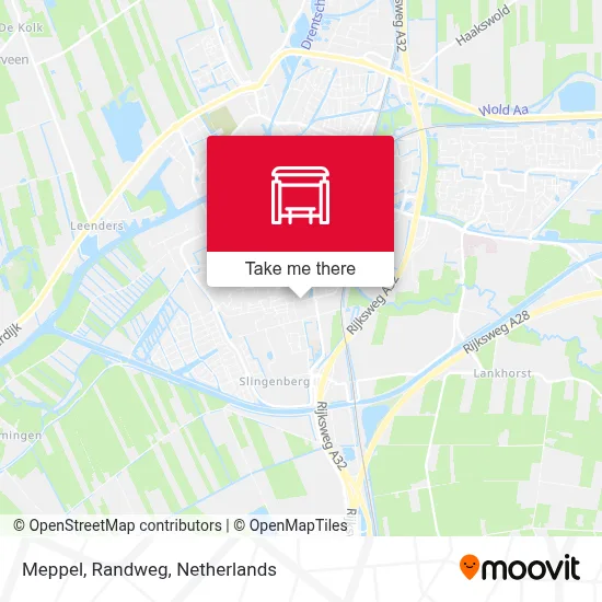 Meppel, Randweg map