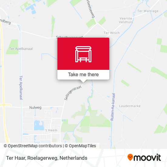 Ter Haar, Roelagerweg map