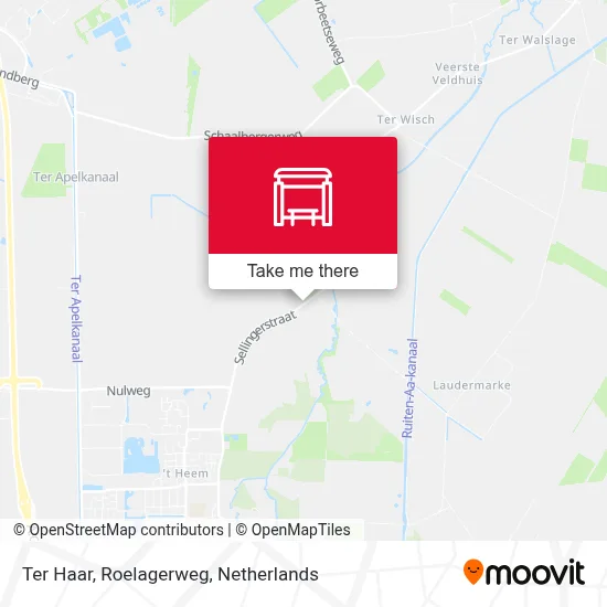 Ter Haar, Roelagerweg map