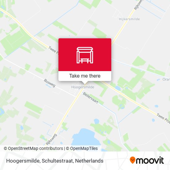 Hoogersmilde, Schultestraat map