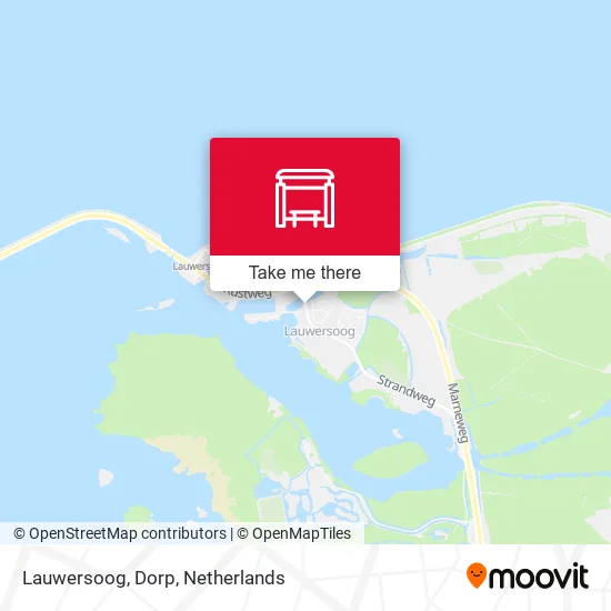 Lauwersoog, Dorp map