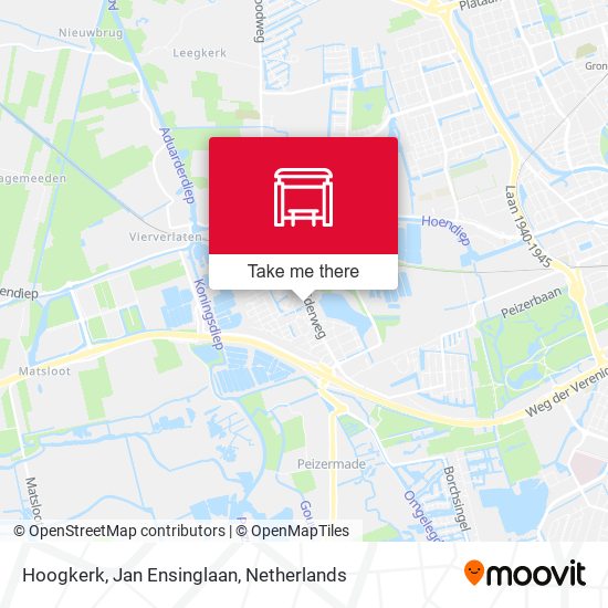 Hoogkerk, Jan Ensinglaan map