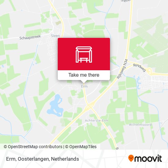 Erm, Oosterlangen map