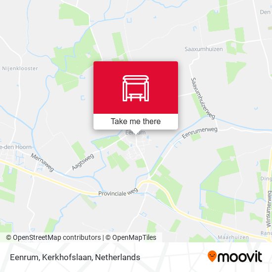 Eenrum, Kerkhofslaan map