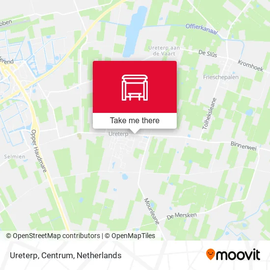 Ureterp, Centrum map