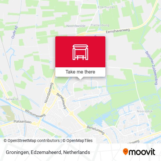 Groningen, Edzemaheerd map